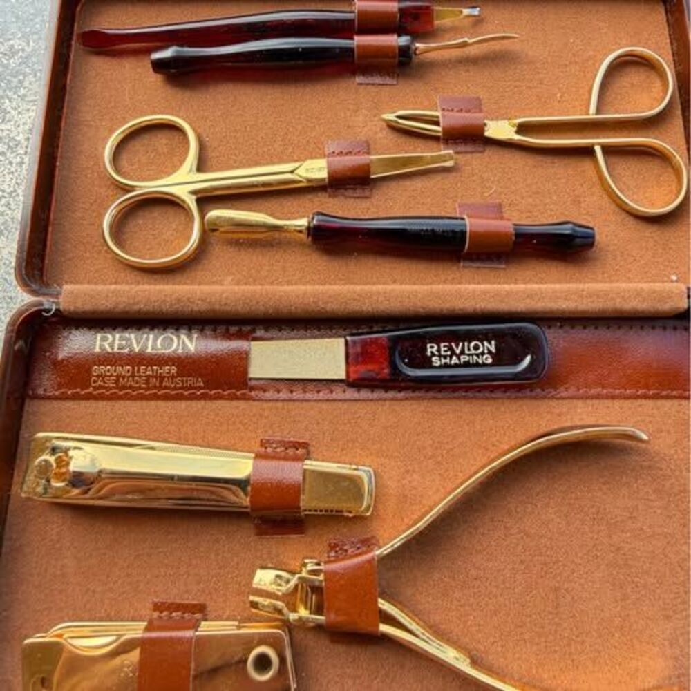 Vintage Revlon Manicure Set